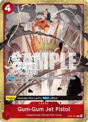 Gum-Gum Jet Pistol - ST01-015 - P (Offline Regional 2024) (Finalist) - Foil